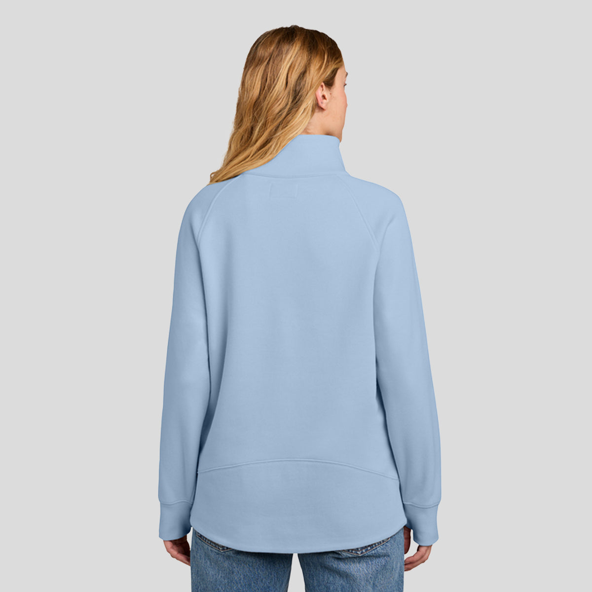 Women’s Heritage Fleece 1/2-Zip | Cloud Blue