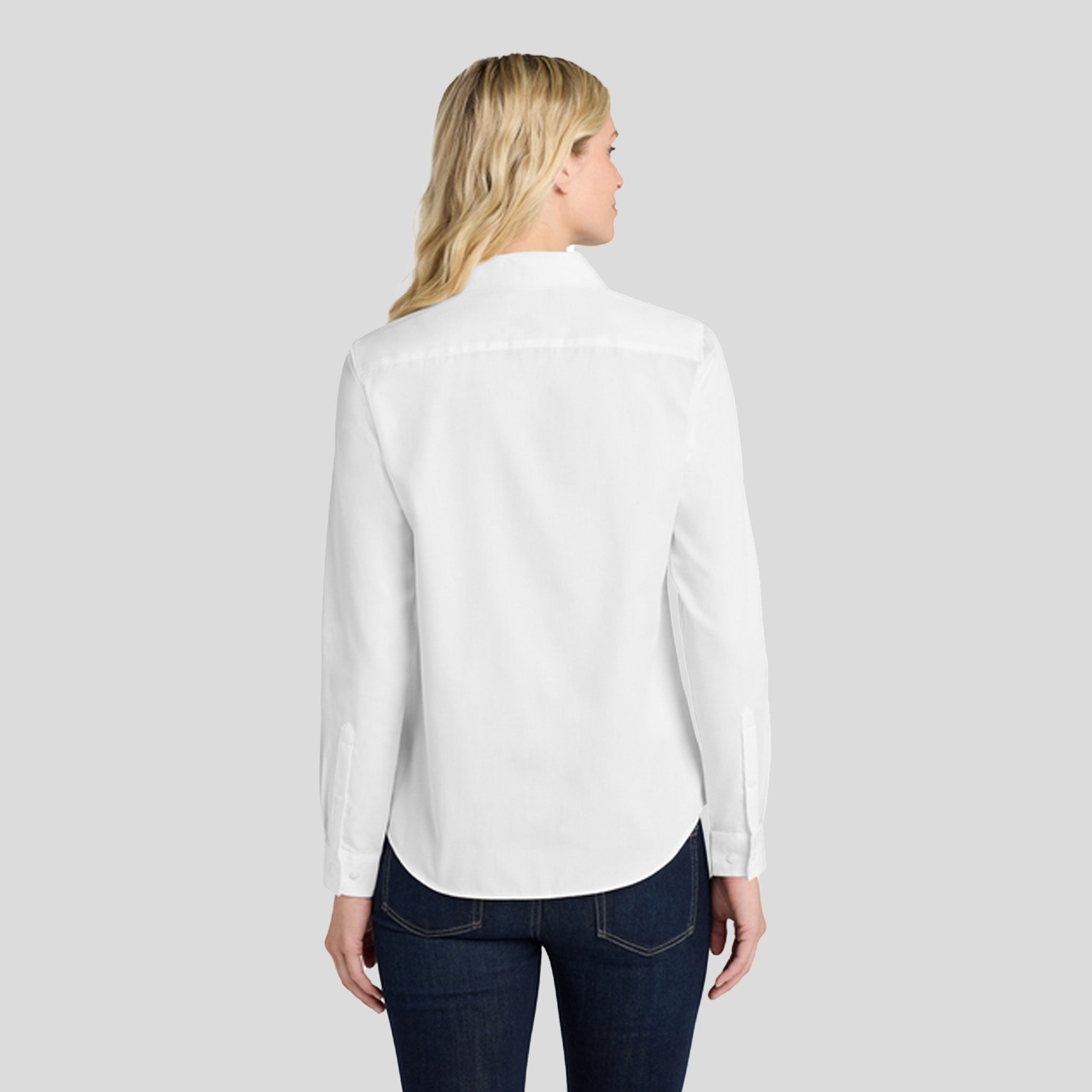Women's Long Sleeve SuperPro React β’ | White