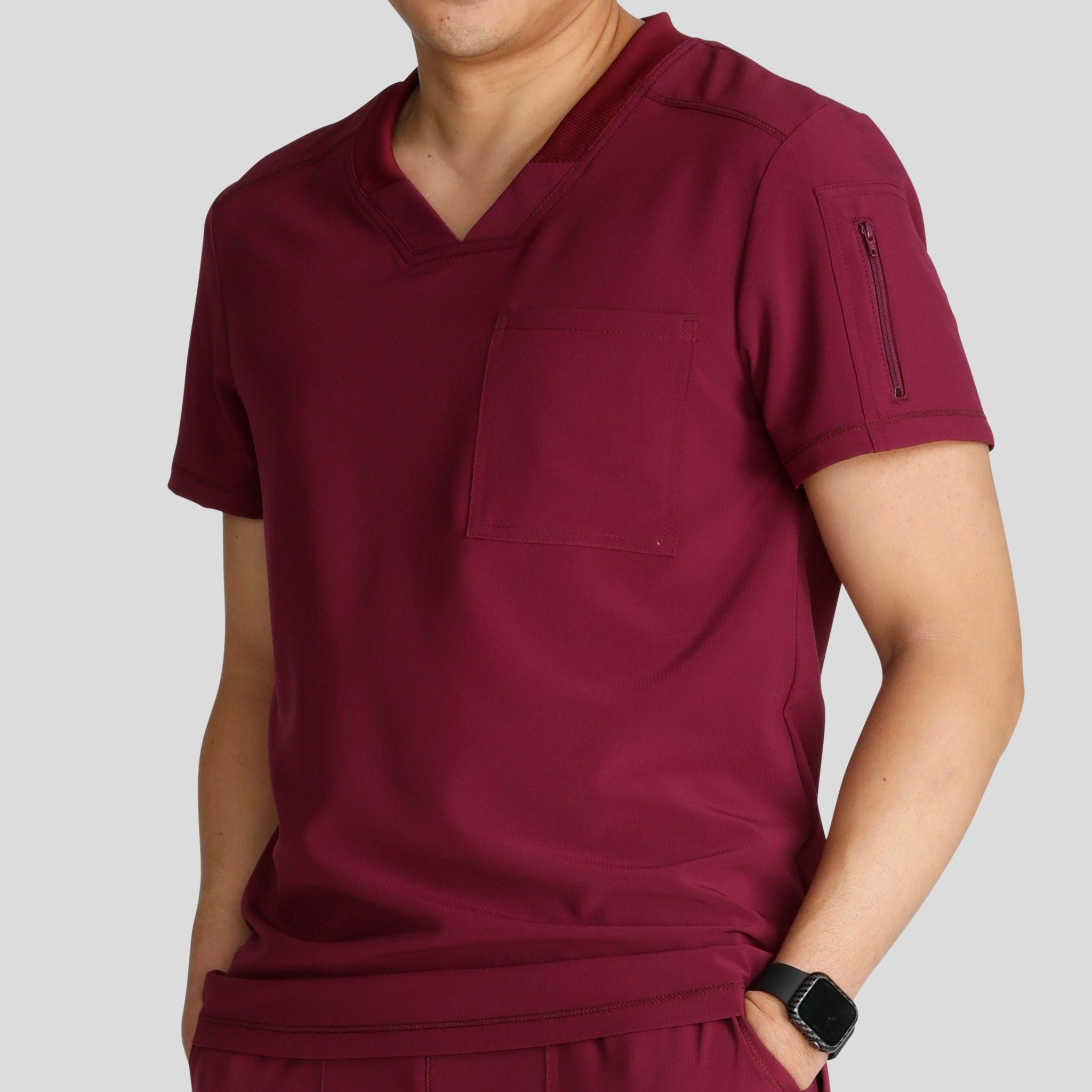 CHEROKEE_ck824a_wine_front_detail