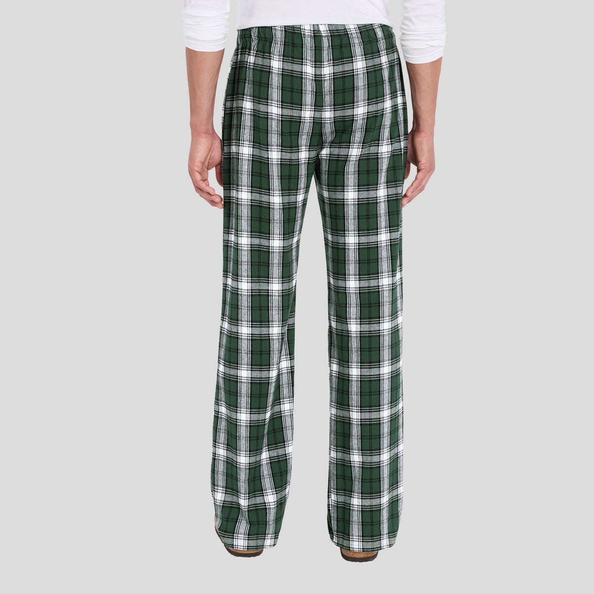 Flannel Pocket Pant | Dark Green Tartan Plaid