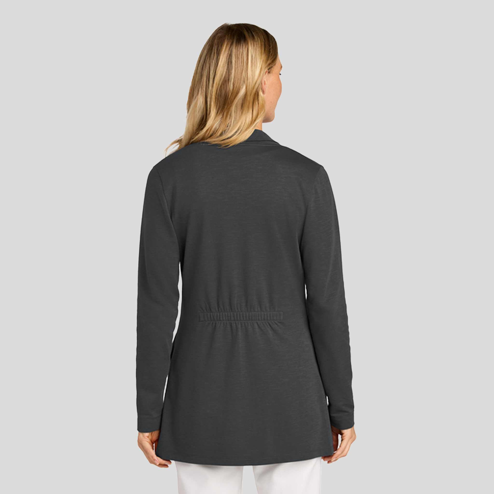 Women’s Breakwater Open Cardigan | Grey Steel
