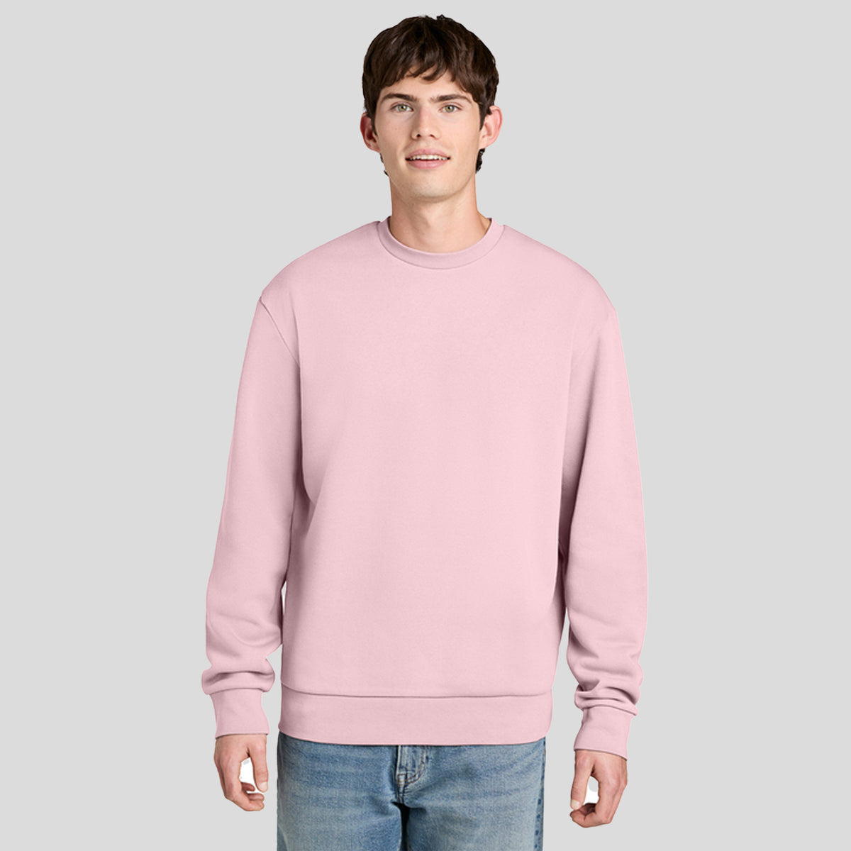 MelloFleece Crew Sweater | Carnation Pink