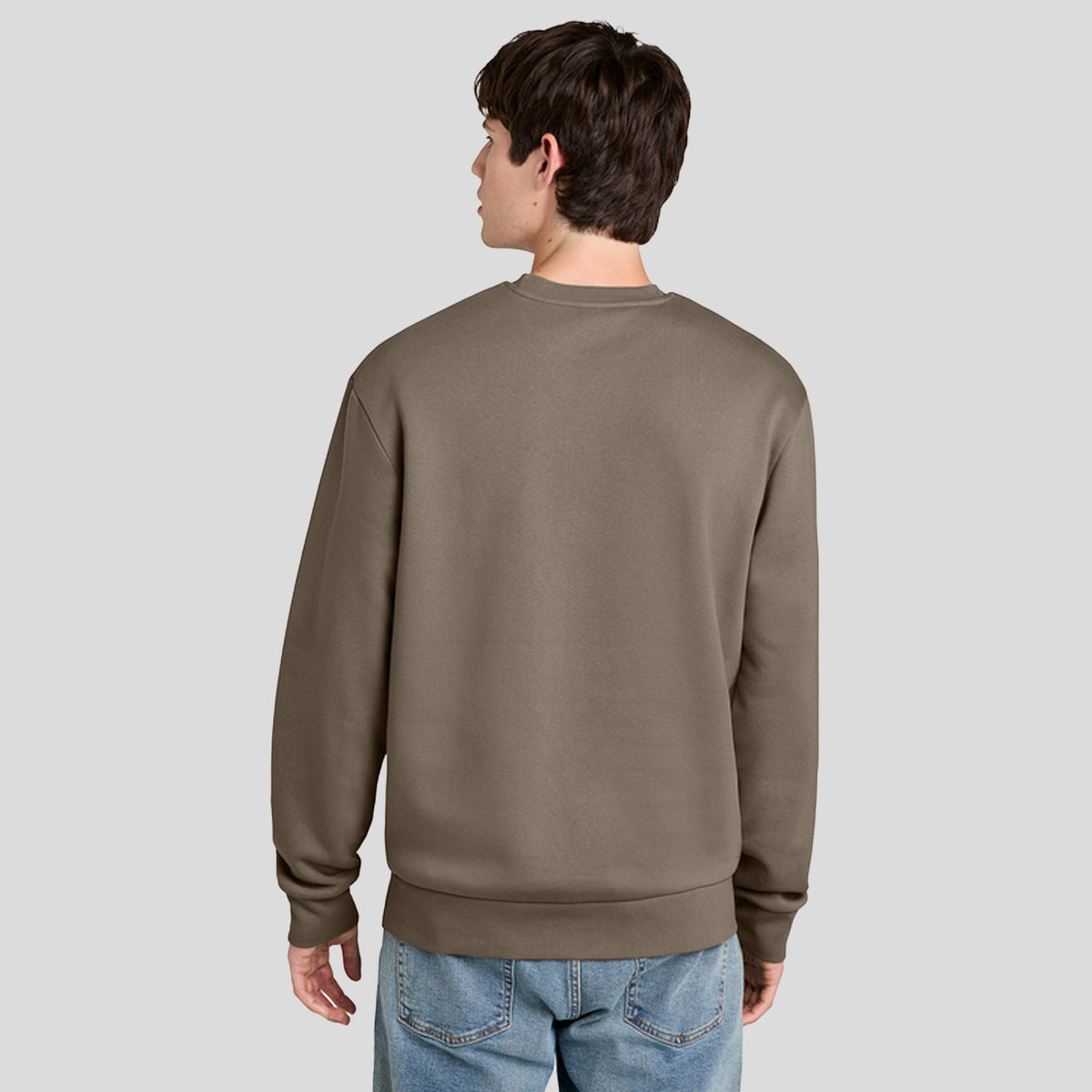 MelloFleece Crew Sweater | Warm Taupe