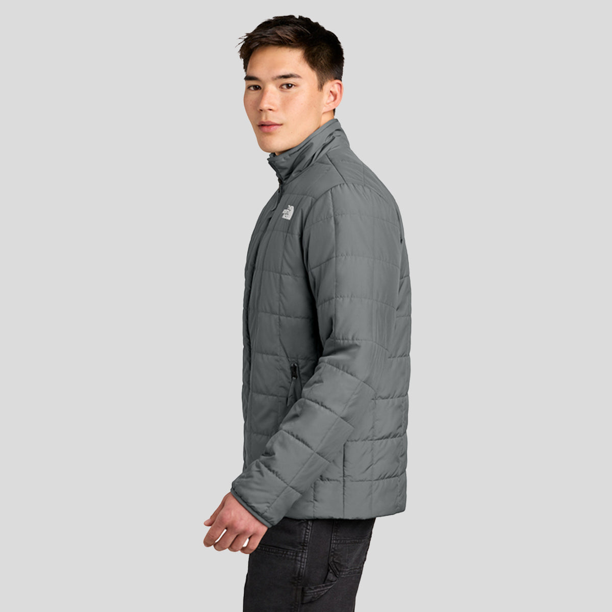 Men’s Iron Drift Quilted Jacket | Smoked Pearl Grey