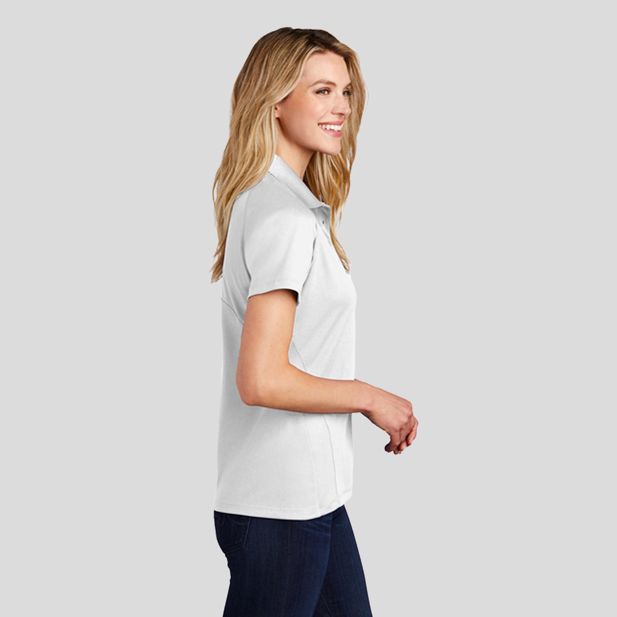 Women's Dri-Mesh® Pro Polo | White